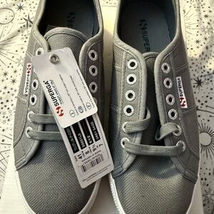 Superga White Sneakers Classic Italian Design